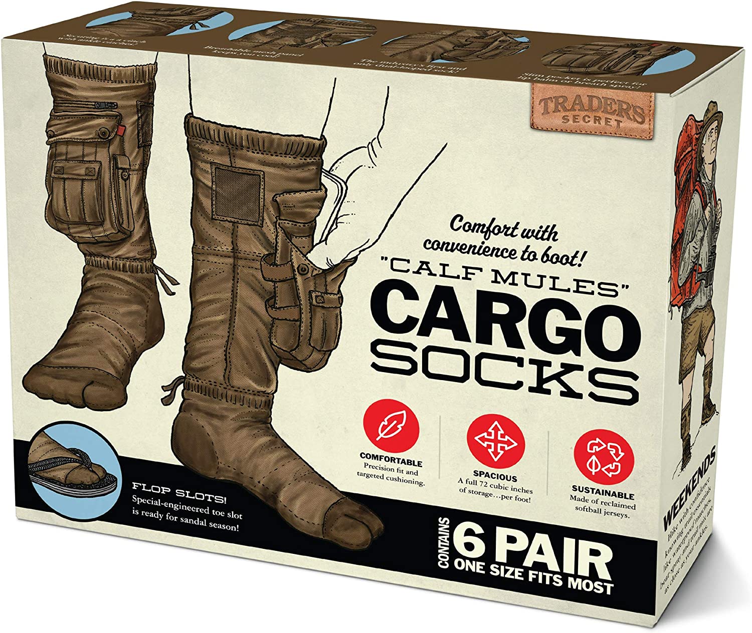 Tactical Cargo Socks